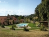 Vista panoramica con piscina con idromassaggio